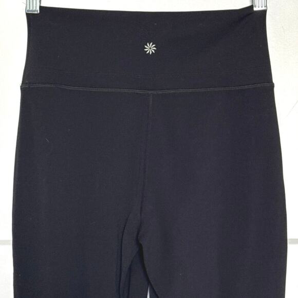 Athleta Transcend Slim Pant 32" Nylon Stretch Black Womens Medium - Picture 7 of 10